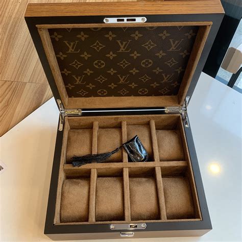 louis vuitton watch case replica uk|louis vuitton watch trunk.